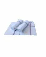 ASH Traders Sircilla Khadi Cotton Handloom Bath Towels Size 36/72Inch(90/180cm) 3/6feet Heavy Quality Pack of 4