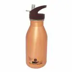 BENEFIKART Copper Sipper Water Bottle- 500ml| for Kids,Children| Parents Healthy Gift| Travel Friendly, Handy, Leak Proof| BPA Free Food Grade Sipper(Pack of 1)