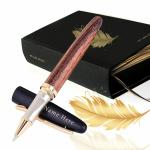 US DESIRE Personalized Pen With Name Luxury Roller Ball Pen Engraved Customized gifting Refillable Pens Ballpoint pen Customization Pack of 1