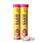 Chicnutrix Glow Glutathione & Vitamin C-Skin Radiance & Glow-Strawberry Lemon | 40 Tablets