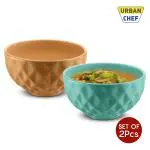 Urban Chef Prism Ceramic Bowl (2 Pc)