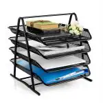 Kartunbox Black Metal File Rack For A4 Documents