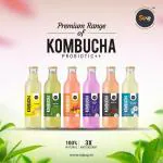 Sipup Kombucha *6 Bottle ( Le-Gi Punch, Bold Blast, Chamomile Petal Pop, Sacred Sip, Real Hops, Lavender Love)