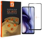 MAXBOOST Tempered Glass 11D Screen Protector Guard Compatible For Xiamoin11i Edge to Edge Coverage with Easy Installation Kit (Black, Pack of 1)