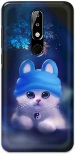 Tweakymod Back Cover for Nokia 5.1 Plus (Multicolor, 3D Case, Pack of: 1)