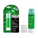 Scoobies Coloured Glue Stick (Green) - 15 grams | With Child-Safe Cap | Non-Toxic & Waterproof