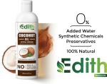 Edith Naturals Coconut hair oil to maintain healthy scalp and hair Hair Oil (200 ml)