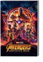 Surmul Multicolor Sunboard Medium Avengers Infinity War Decorative Self Adhesive Sticker