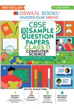 Oswaal CBSE Sample Question Papers Class 11 Computer Science (For 2023 Exam)