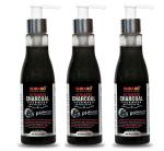 SUBAXO Herbal Activated Charcoal Face Wash |Anti-Pollution| Removes Impurities | Skin Brightening Face Wash | Ayurvedic | Glycerine Face Wash| 3 Pc Each, 200 Ml