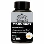 EARTH KING Maca Root Extract Capsule Dietary Supplement for Men & Women - 500mg 60 Capsules