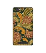 Casotec Vintage Pattern Print Design Printed Silicon Soft TPU Back Case Cover for XOLO Era 4G