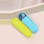 ULTRAZON Toothbrush HolderTube,Tongue Cleaner Holder( Multicolour Toothbrush Holder Set Of 2)
