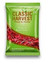 Classic Harvest Red Chilli Whole/ Sabut Lal Mirch 500g ( Pack Of 5, 100g Each )