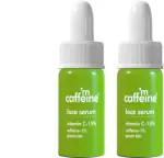 mCaffeine Green Tea 15% Vitamin C serum ( 3 ml) - Pack of 2