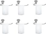 Flaner Napkin Ring/Towel Ring/Napkin Holder/Towel Hanger/Bathroom Accessories 10 Inch 1 Bar Towel Rod (Pack Of 6)