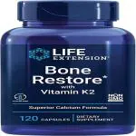 Life Extension Bone Restore with Vitamin K2 120 capsules