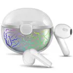 Byer TUBA Tws Low Latency for Gaming, 38H Playtime, 7RGB LEDs, AAC, Deep bass, sweat and water resistant earbuds with voice assitance, AAC codec Bluetooth Headset