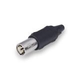 MX 3 Pin XLR Male to Female Connector High Conductivity and Ultra Low Noise