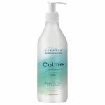 CALME Professional Shampoo with Plant Keratin |Amla |Bhringraj & Onion Oil | Sulphate, Paraben & Sodium -free |Keratin Botox and Coloured Hair | Biotin Protein | Shiner, Softer & Frizz-Free Hair 300ml