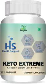 Healthy Nutrition -Just for the Health of it Keto Extreme Capsule Ayurvedic and Gluten Free for Weight Loss-60 Capsule