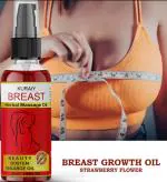 KURAIY Pueraria Mirifica-Breast Boob Enlargement Cream Essential Oil for Breast Massage