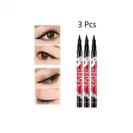 LIPTICK Best Quality Black Eyeliner Pack of 3 Eyeliner For Women And Girls Waterproof Lash Eyeliner Pencil Premium Quality Water Proof Sketch Eyeliner For Girls and Women Set of 3 Pcs