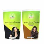 NATURAL DIVA COMBO BLACK AND BROWN HENNA POWDER ( PACK OF 2) 80GM