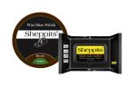 Sheppits Premium Shoe Polish (Brown) & Shoe Wet Wipes Combo | Shoe Care Kit