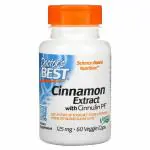 Doctor's Best Cinnamon Extract Cinnulin PF 125 mg, 60 Veggie Caps