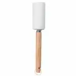 The Better Home Lint Roller for Clothes | Wooden Lint Remover for Clothes | Reusable Easy Tear Sheets | 60 Sheets Per Roll (Pack of 1)