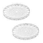 URBAN BUY Stainless Steel Mini Tandoor and , MultiColour & (Pack of 2)