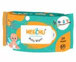 Meechu Gentle | Refreshing Baby Wipes|72 Pulls|Pack Of 2|144 Count |Cottony Soft Absorb Technology