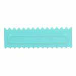 Klassic Blue Standard Big Plastic Icing Comb Scraper for Cake Decorating Tool (Pack of 1)