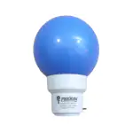MixkinLED Night Bulb 0.5W B22 Color-Blue Deco Mini (Pack of 6)
