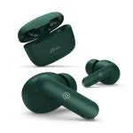 pTron Bassbuds Duo TWS Earbuds with Clear Calls, Immersive Stereo Audio & 32H Playtime (Green)