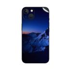 GADGETSWRAP Printed Vinyl Skin Sticker for Apple iPhone 14 - snowy mountain peaks 5