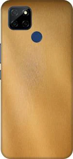 SRG INFOTECH Realme V3 Mobile Skin (golden)