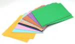 KRASHTIC Color Paper For Art & Craft 15x15cm Size Set of 100 Sheet Craft Paper For Kids