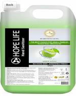 Apsensys Care HOPE LIFE Hand Sanitizer Liquid - Green Apple, 5 Lt