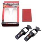 TMRIDE 2PC/Set RALLIART Bumper Clip JDM Racing Car Big Boot Bonnet Side Bumper Guards Toggle Fasteners Catch Clips for All CAR SCOOTY (RALLIART 2PC Set Bumper Clip)