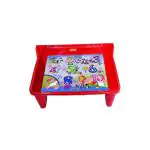 Mango Red Plastic Study Table