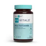 HealthKart HK Vitals Multivitamin for Men and Women, 60 Multivitamin Tablets, with Zinc, Vitamin C, Vitamin D3, Multiminerals and Ginseng Extract, Enhances Energy, Stamina & Immunity