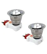OGU Electric Kapoor Dani,Incense Burner Bakhoor Dani Aroma Diffuser for Home, Office, Temple | Keeps Mosquitoes Away | Pack of 2