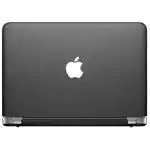 Shivoid Apple Logo Laptop Sticker (White, Vinyl) (5cm x 5cm)