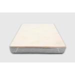 Gilson (78 x 72 inch) Memory Foam King Size Mattress Topper - Cream