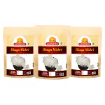 Ghotaram Khadi Sakhar Mishri | Rock Candy | Kallu Sakkare | Sita Khanda | Sharkara Sharakara | Dhaga Mishri | Thread Rock Crystal Sugar Mishri Rich in Vitamins-720g(pac 3x 240g)