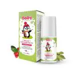 Baby Organo Natural Cold Relief Roll On For Cold, Cough, Nose Block and Chest Congestion