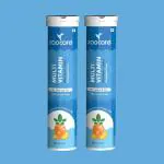 Zaocare Multivitamin Effervescent Tablets Combo For Men & Women | Plant Based Supplements | For Overall Health & Wellbeing