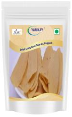 Yamkay Homemade Dried Long Leaf Snacks Papad/Pappad/Papadum/Appalam (Indian Dish) - 250 gm